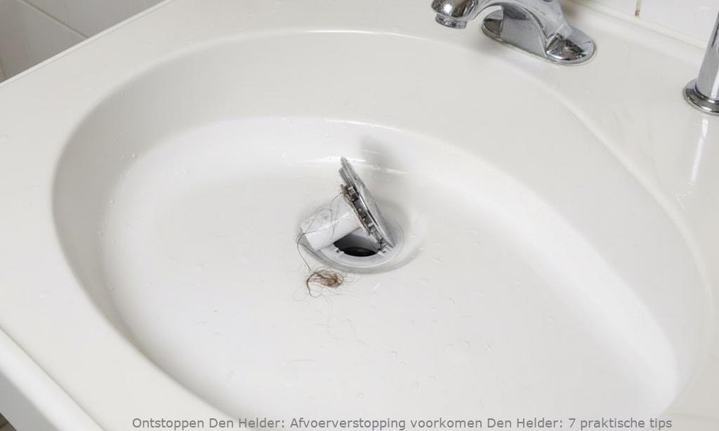 Afvoerverstopping voorkomen Den Helder: 7 praktische tips