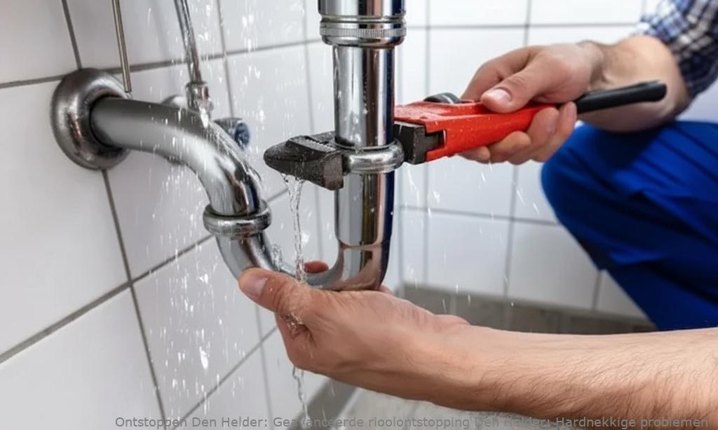 Geavanceerde rioolontstopping Den Helder: Hardnekkige problemen
