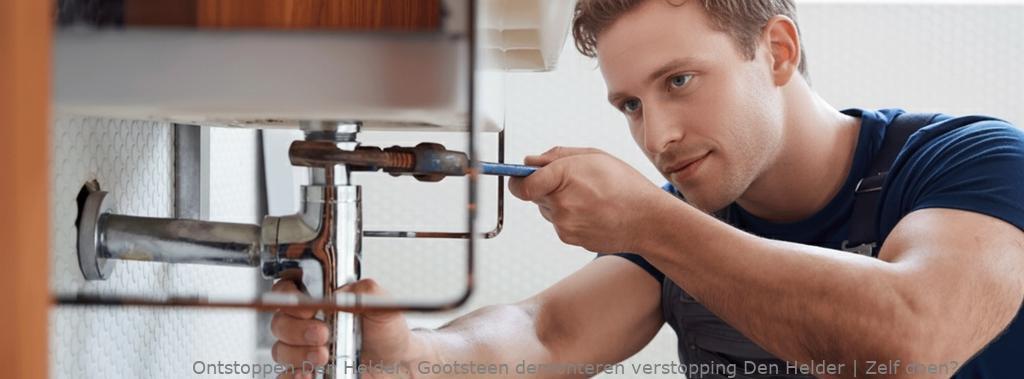 Gootsteen demonteren verstopping Den Helder | Zelf doen?
