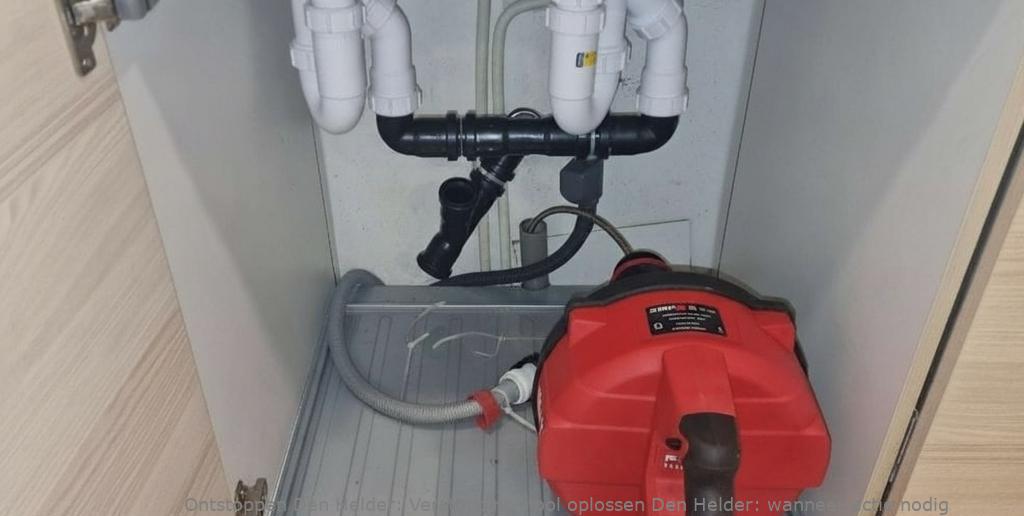 Verstopping riool oplossen Den Helder: wanneer actie nodig