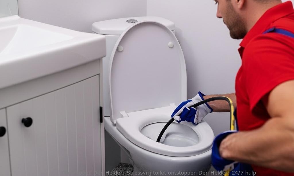 Stressvrij toilet ontstoppen Den Helder: 24/7 hulp