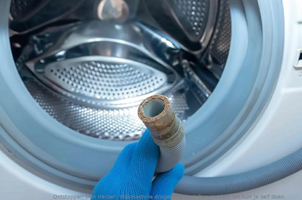Wasmachine droger verstopt Den Helder? Dit kun je zelf doen